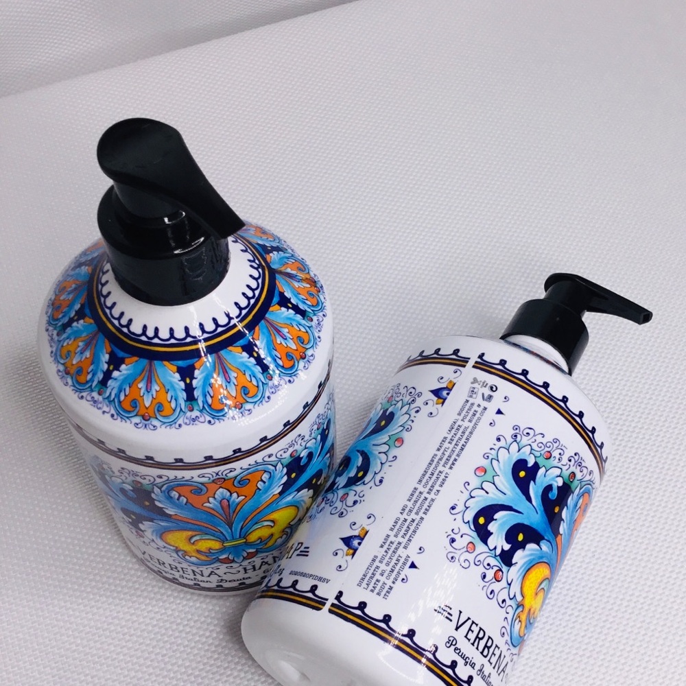 Perugia Italian Deruta Verbena  Hand Soap 22fl 2 - Picture 4 of 4